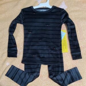 Velour Bat Pajama Set